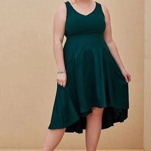 Torrid Emerald Holiday Dress Size 20